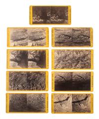[EARLY PHOTOGRAPHY - MAMMOTH CAVE, KY]. WALDACK, Charles (1828-1882), photographer. A set of 42 stereoviews of Mammoth Cave, Kentucky. Cincinnati, OH, 1866.