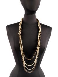 Chanel Faux Pearl and Chain Necklace, 2017
