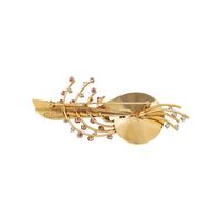 COLLECTION OF RETRO, YELLOW GOLD, RUBY AND DIAMOND JEWELRY