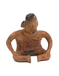 A Colima Pottery Figure
