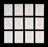 A Complete Run of 1984-97 Series One Through Nine Perez-Steele Baseball Hall of Fame Great Moments Cards