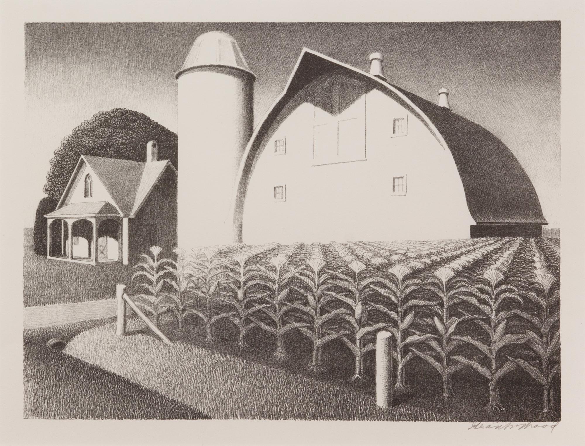 Grant Wood, (American, 1891-1942), Fertility, 1939