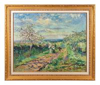 Scene de Campagne (Printemps, Chemin à Bitry)