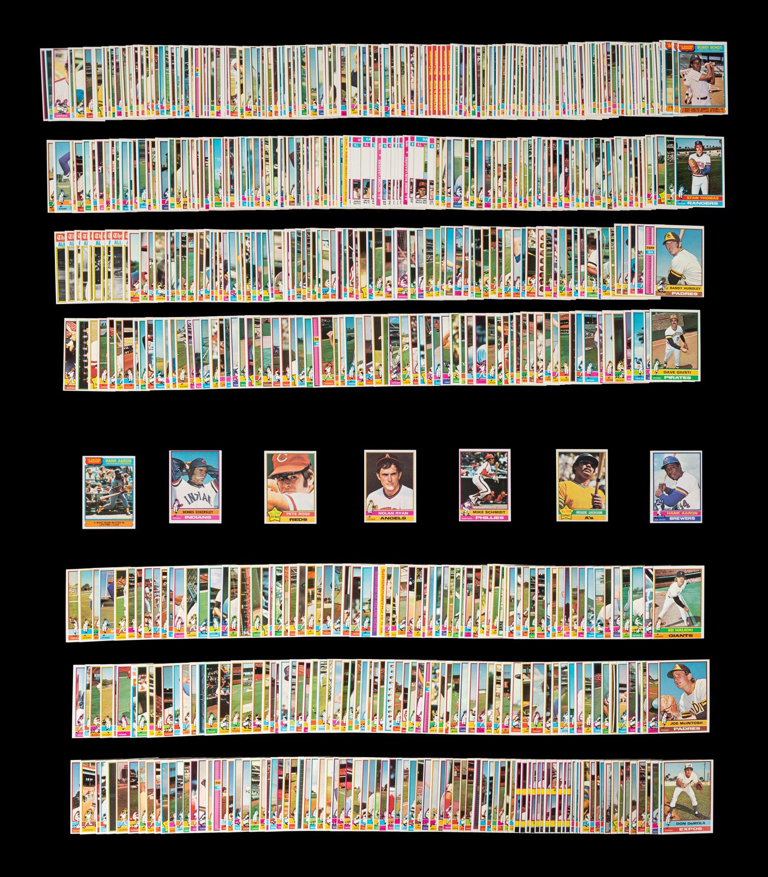 A Complete Set of 1976 Topps Baseball Cards (660/660)
