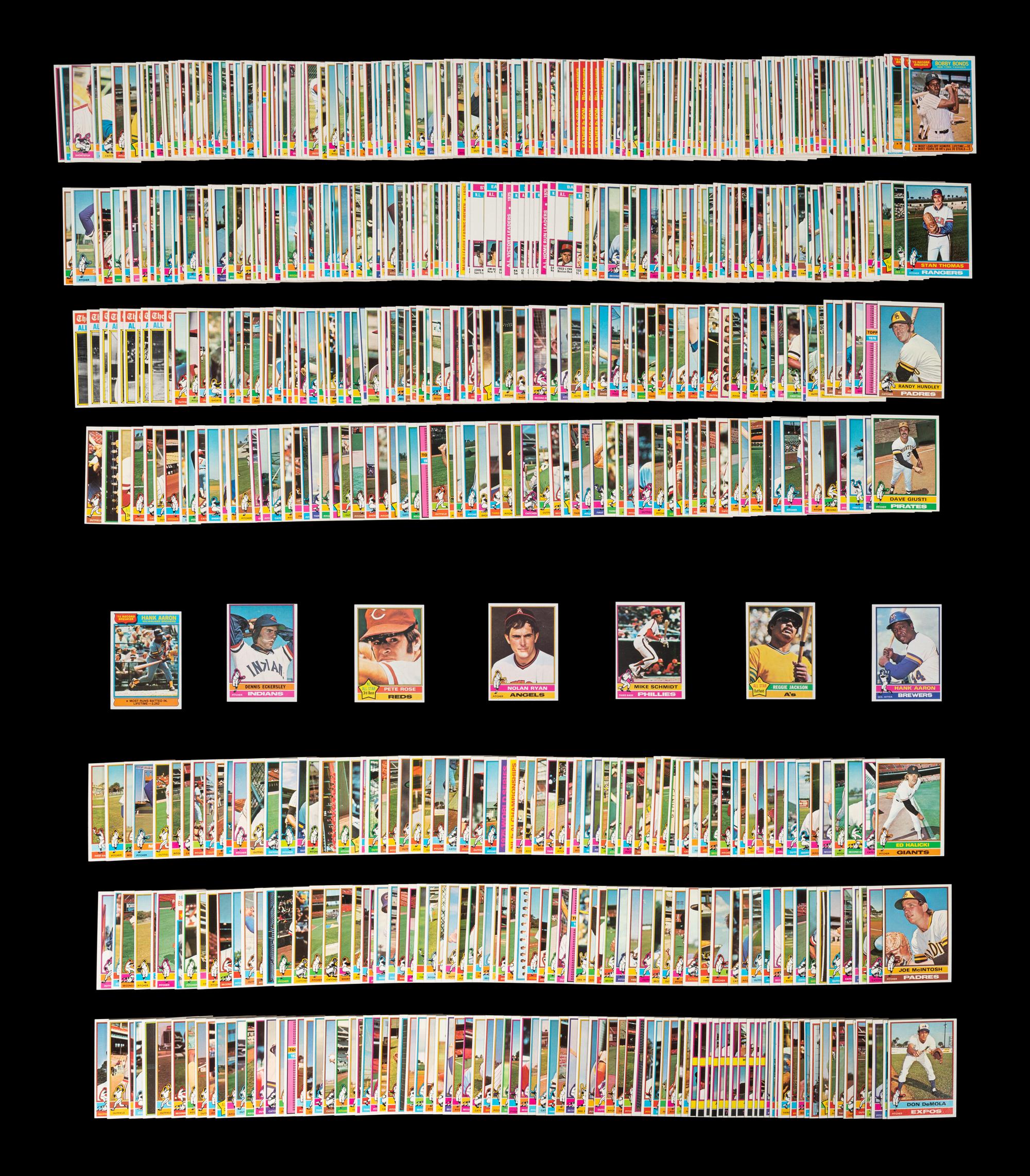 A Complete Set of 1976 Topps Baseball Cards (660/660)