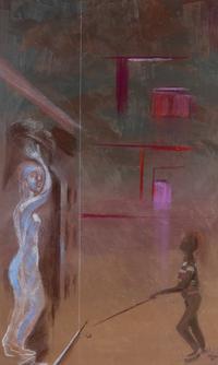 Caryatide and Stick Ball, 1985