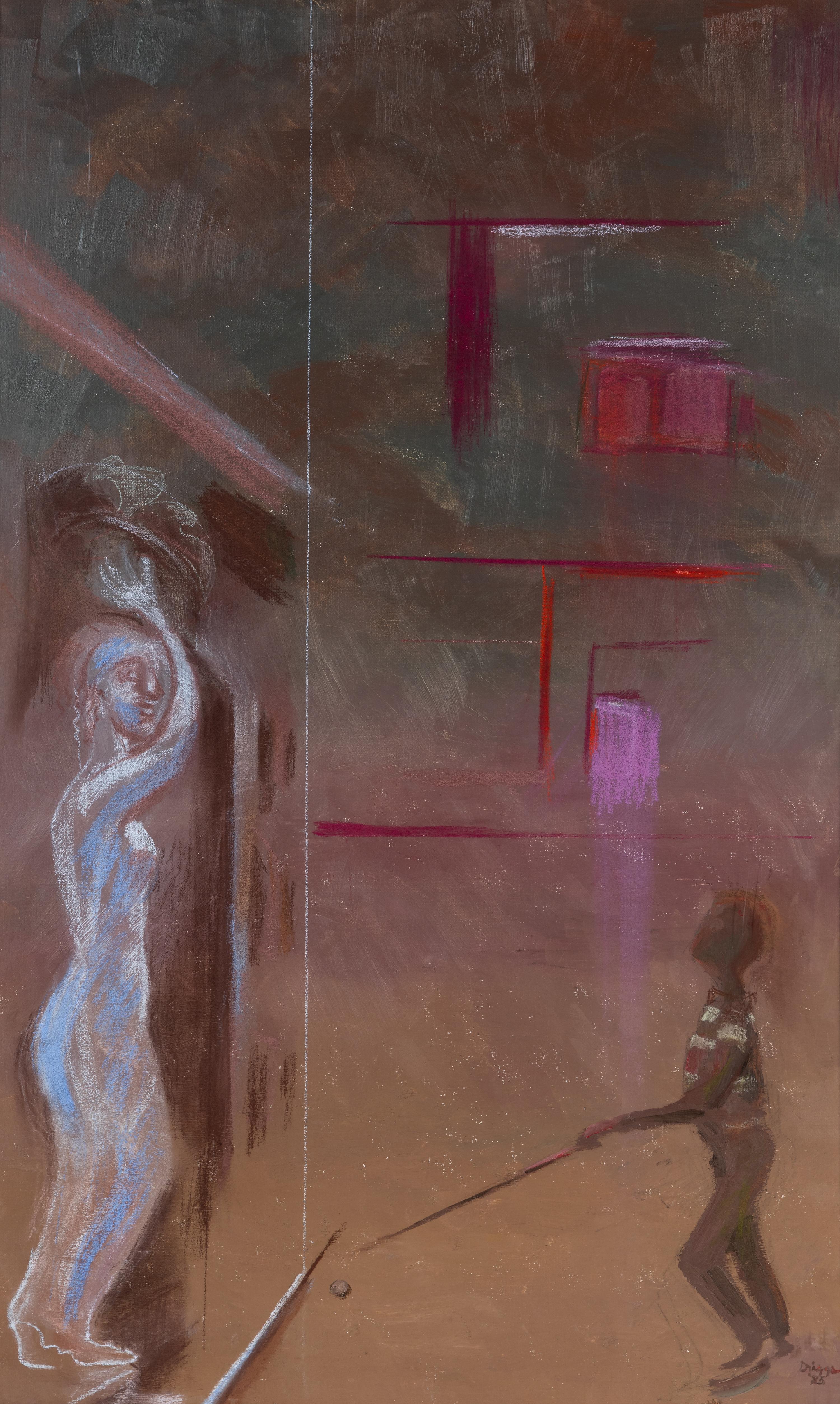Caryatide and Stick Ball, 1985