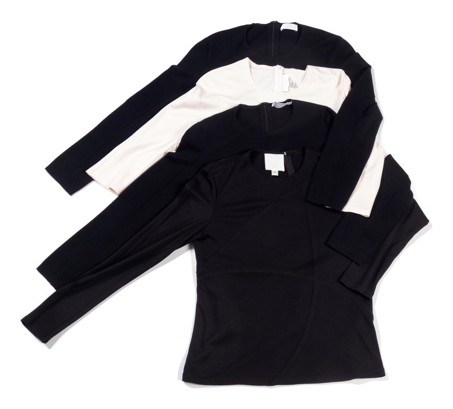 Four Ralph Rucci Knit Tops