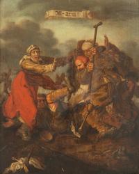 Beggars Fighting