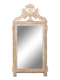 A Neoclassical Painted Mirror