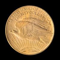A United States 1914-S St. Gaudens $20 Gold Coin