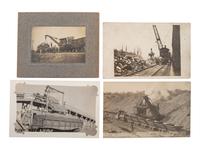 [RAILROADS]. A group of 190 RPPCs & photographs of trains, railroads, and locomotives.
