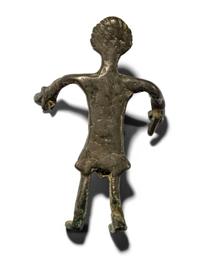 A Gallo-Roman Silver Votive Figure