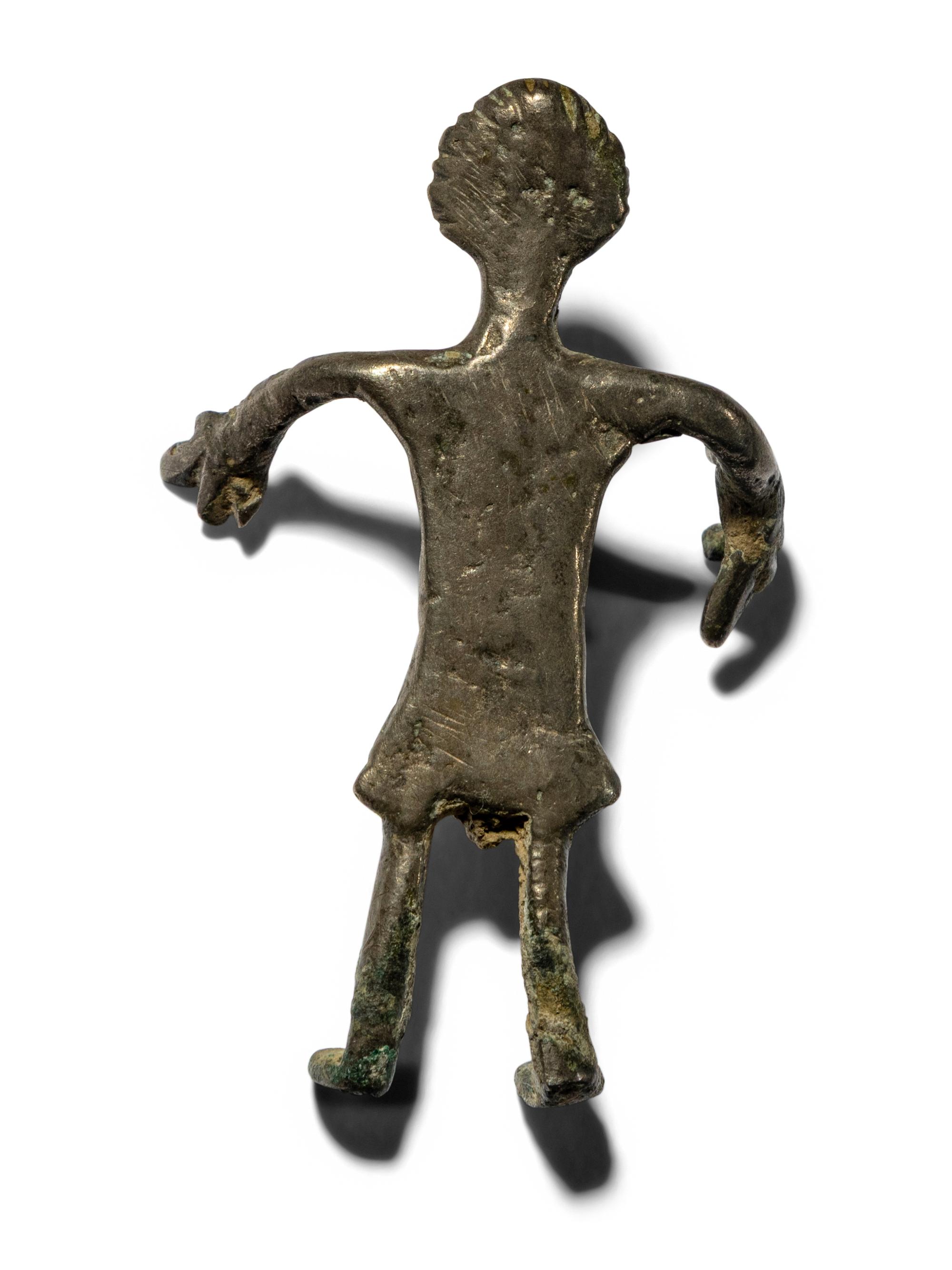 A Gallo-Roman Silver Votive Figure