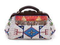 Sioux Beaded and Quilled Hide "Doctor's Bag"