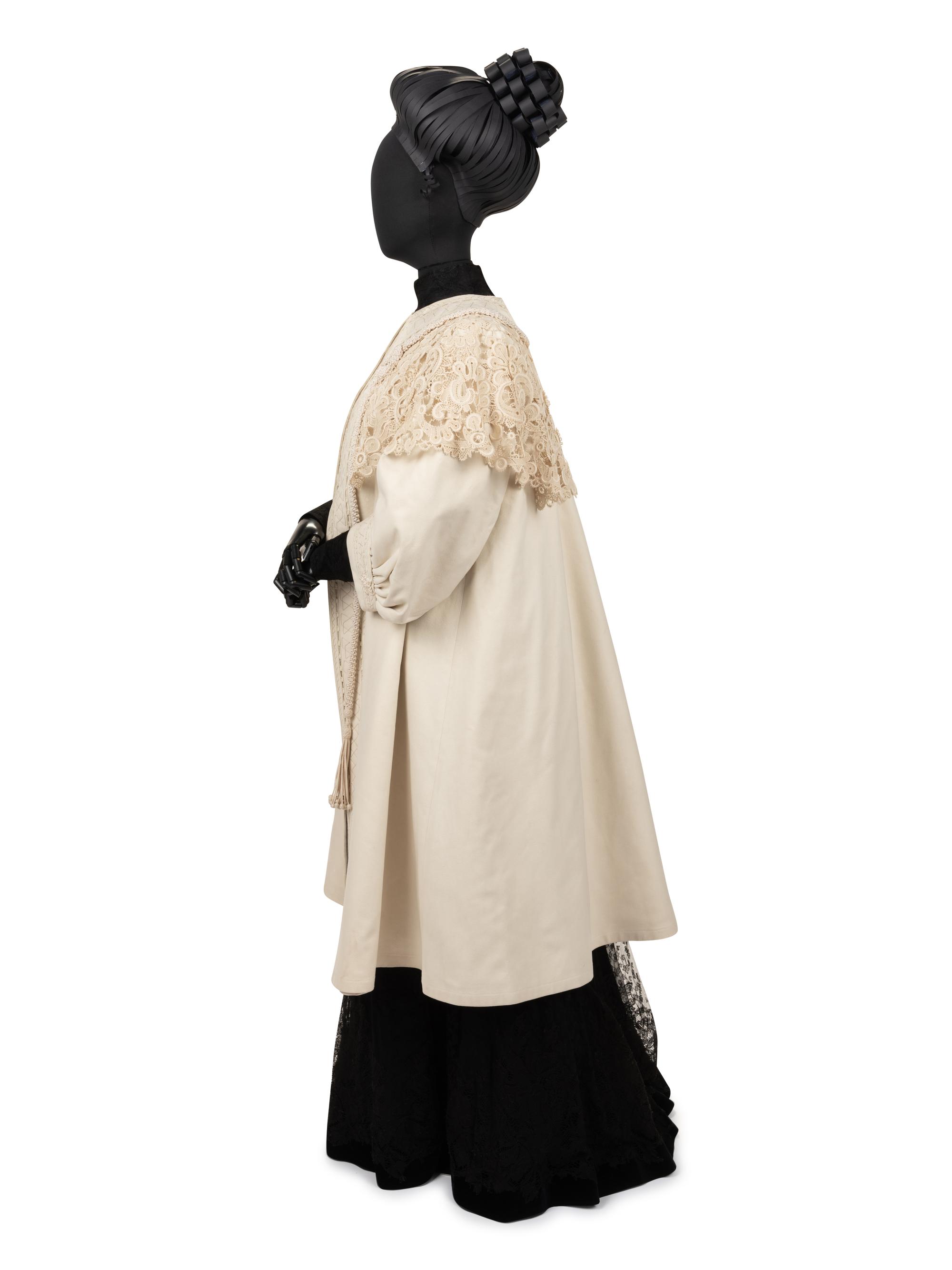 Wool and Lace Coat Worn by Abraham Lincoln's Relative, c. 1905