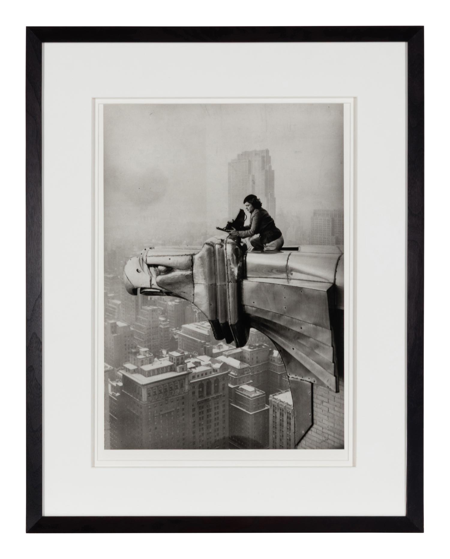 Margaret Bourke-White Working Atop the Chrysler Building, New York, NY, 1934; printed 2006