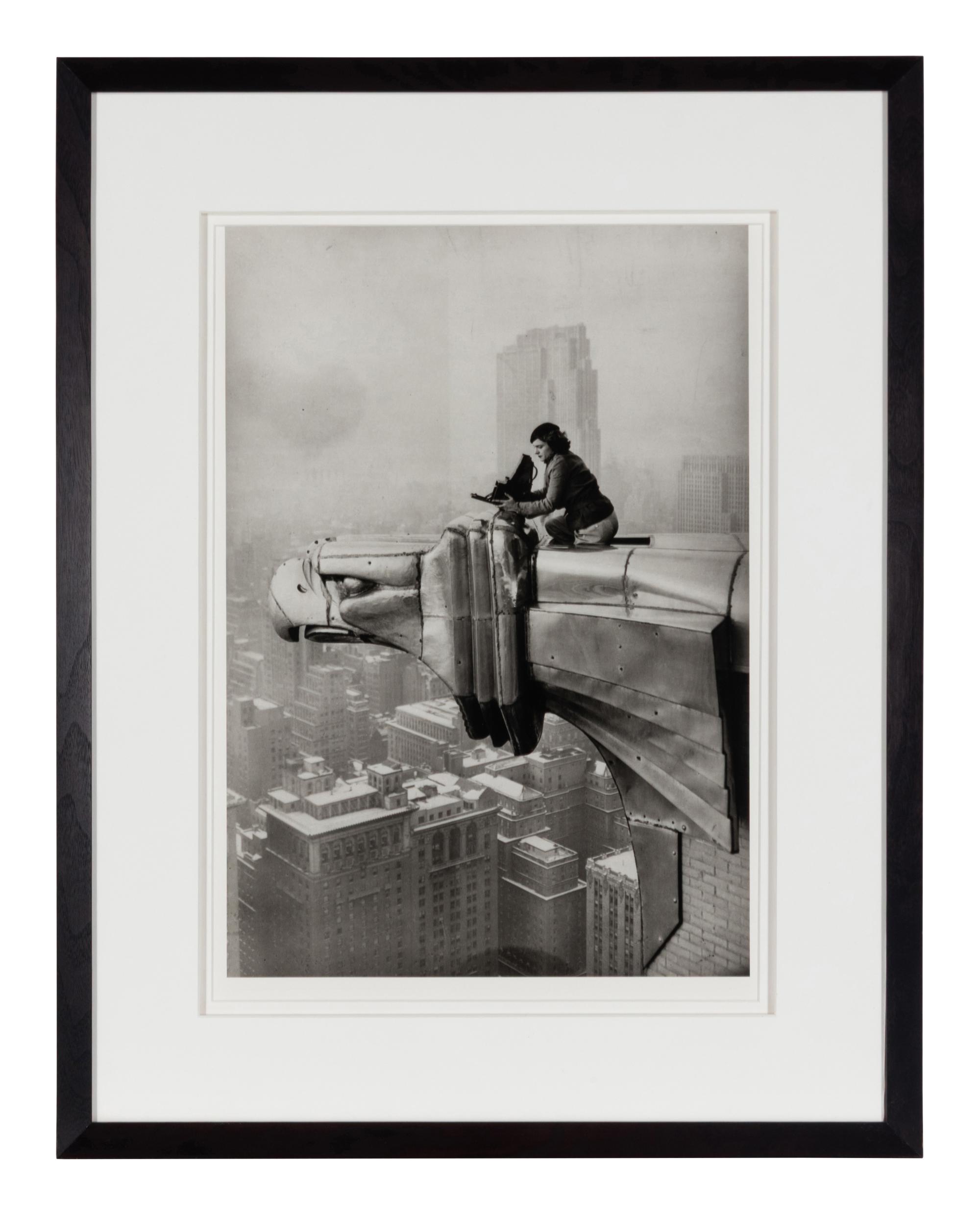 Margaret Bourke-White Working Atop the Chrysler Building, New York, NY, 1934; printed 2006