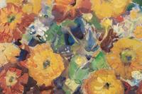 Still Life with Flowers in a Blue Vase