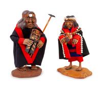 Carved Wood Figures