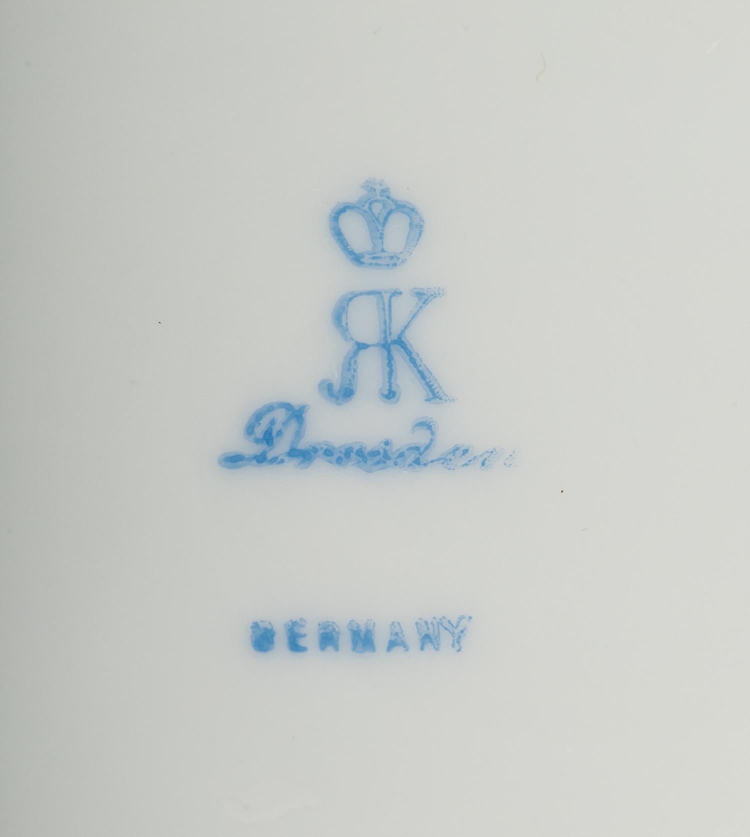 A Richard Klemm (Dresden) Porcelain Pitcher