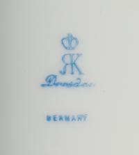 A Richard Klemm (Dresden) Porcelain Pitcher