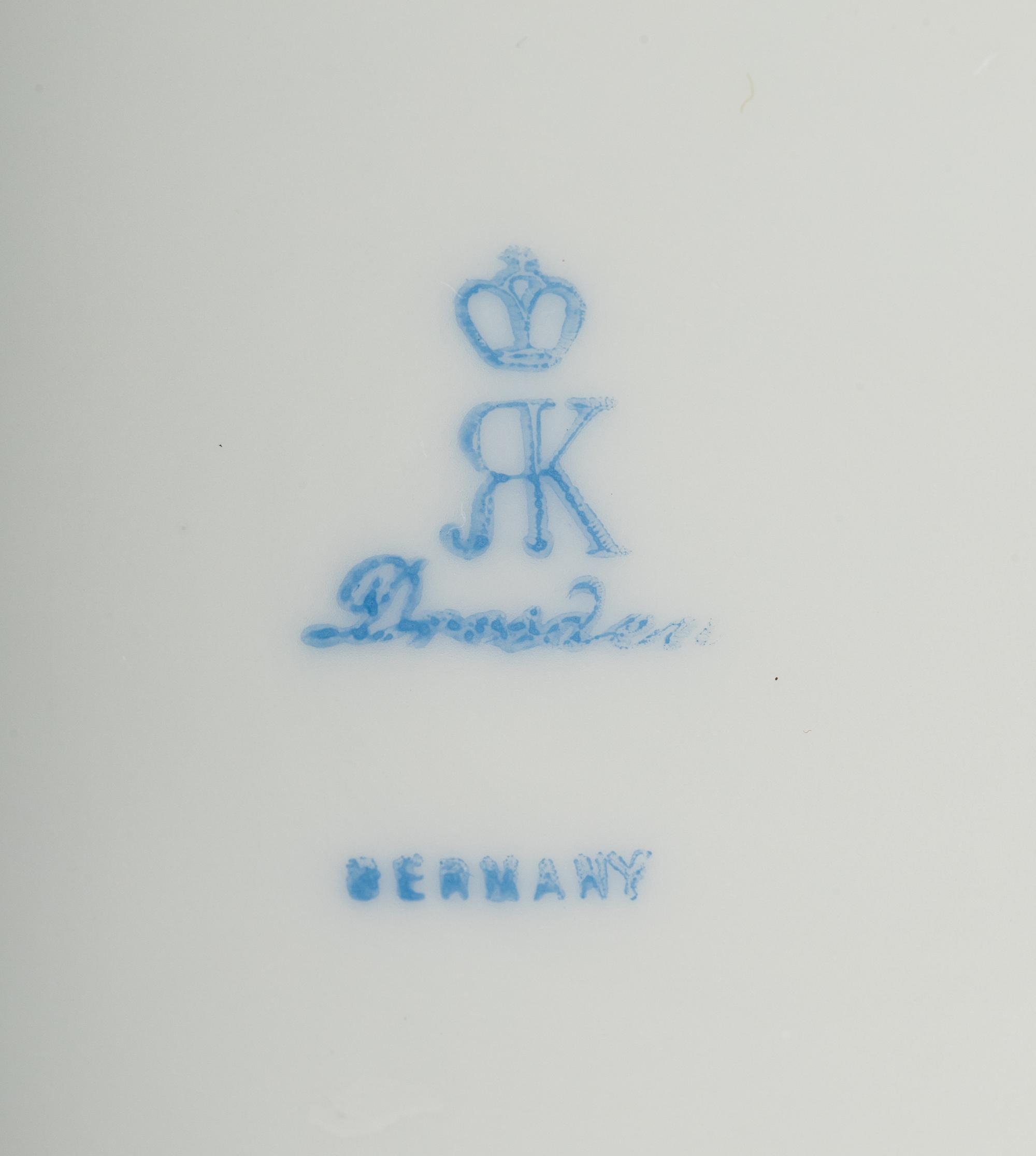 A Richard Klemm (Dresden) Porcelain Pitcher