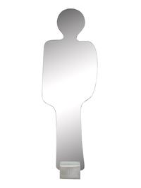 A Contemporary Human-shaped Floor Mirror on Stand