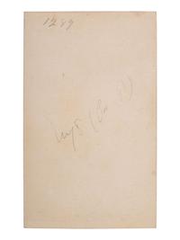 [LINCOLN, Abraham (1809-1865)]. CDV featuring a large crowd gathered before Independence Hall as part of the Lincoln funeral in Philadelphia.