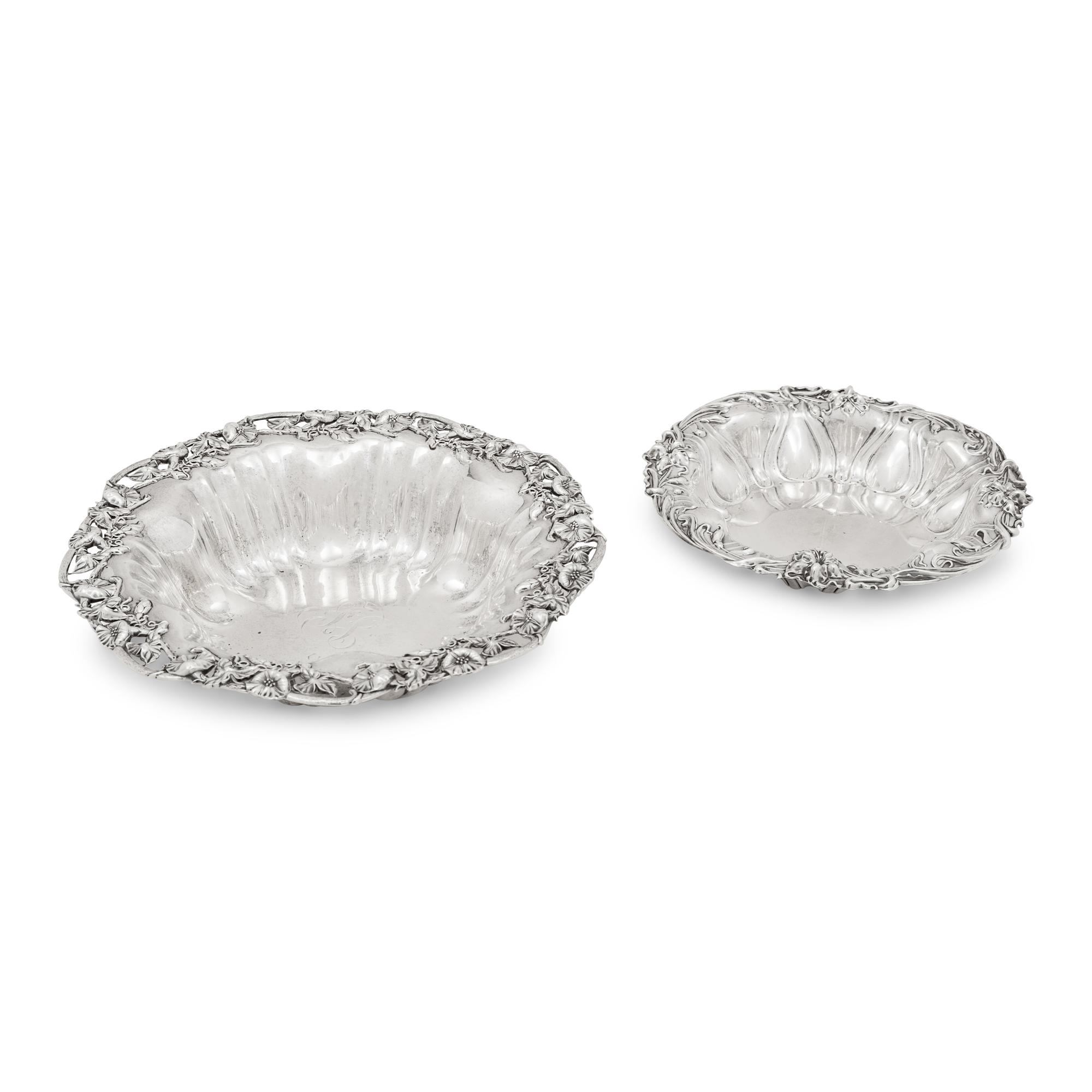 Two American Silver Bowls