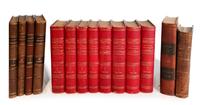 A Group of Leather Bound Books