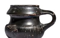 An Apulian Black-Glazed Oinochoe