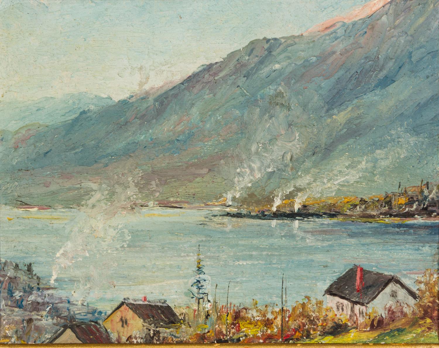 A Group of Five Paintings, (Early 20th century), Landscape Scenes