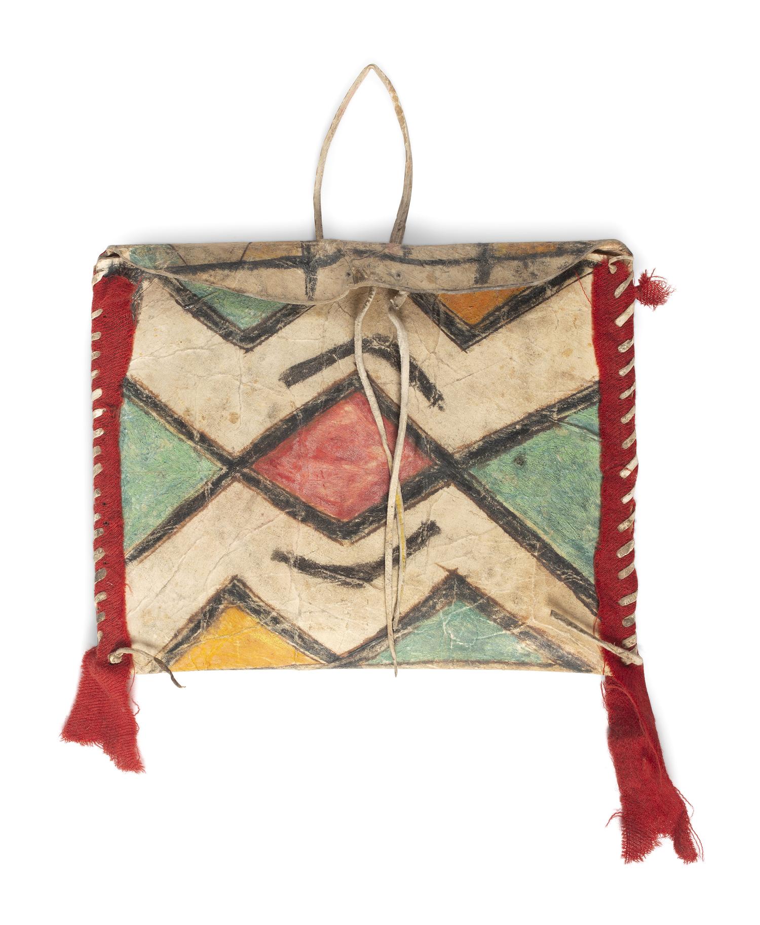 Sioux Painted Parfleche Envelope
