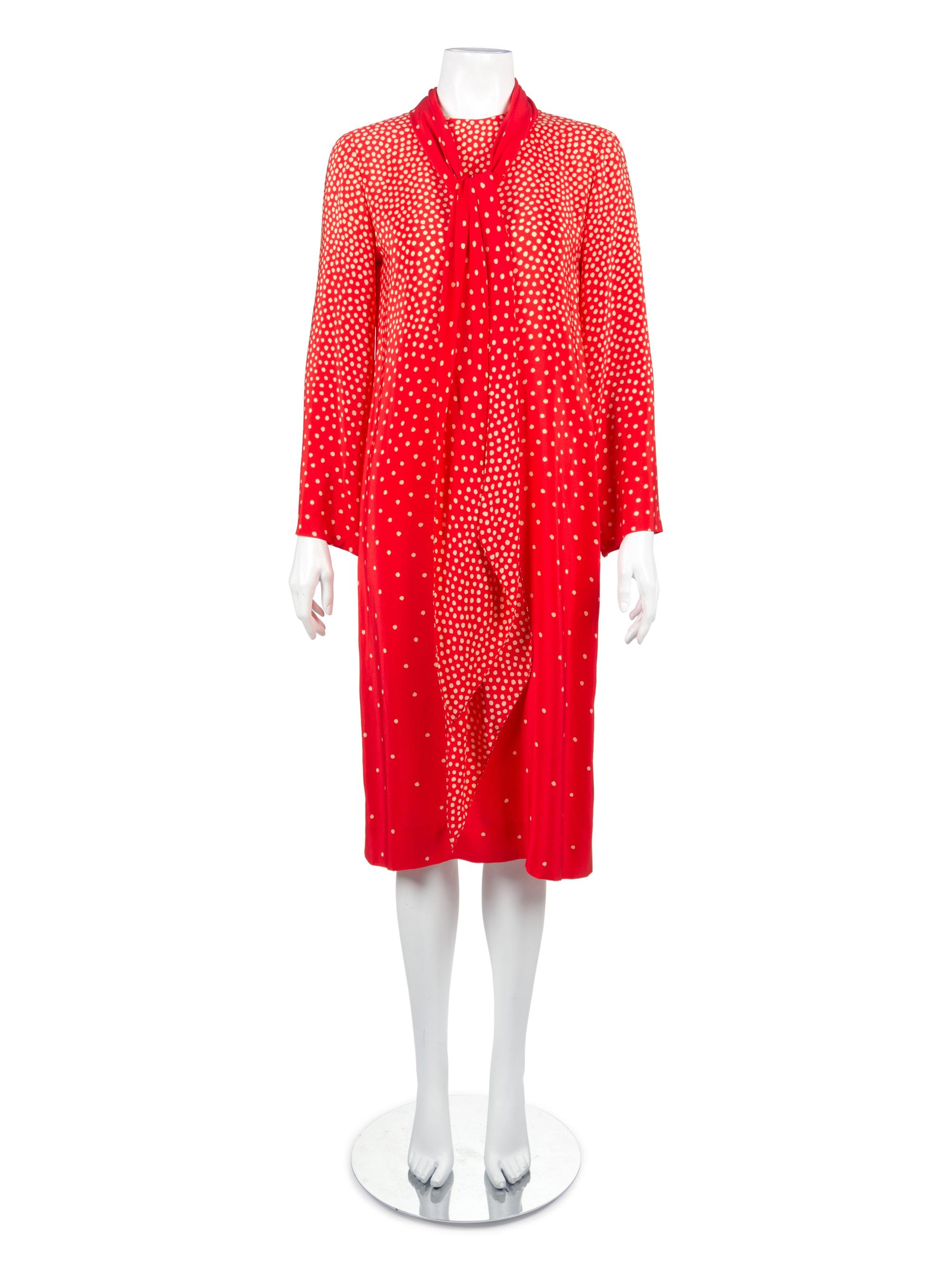 Two Halston Day Ensembles, 1970s — Sold to benefit the Art Acquisition Fund at the Indianapolis Museum of Art at Newfield.
