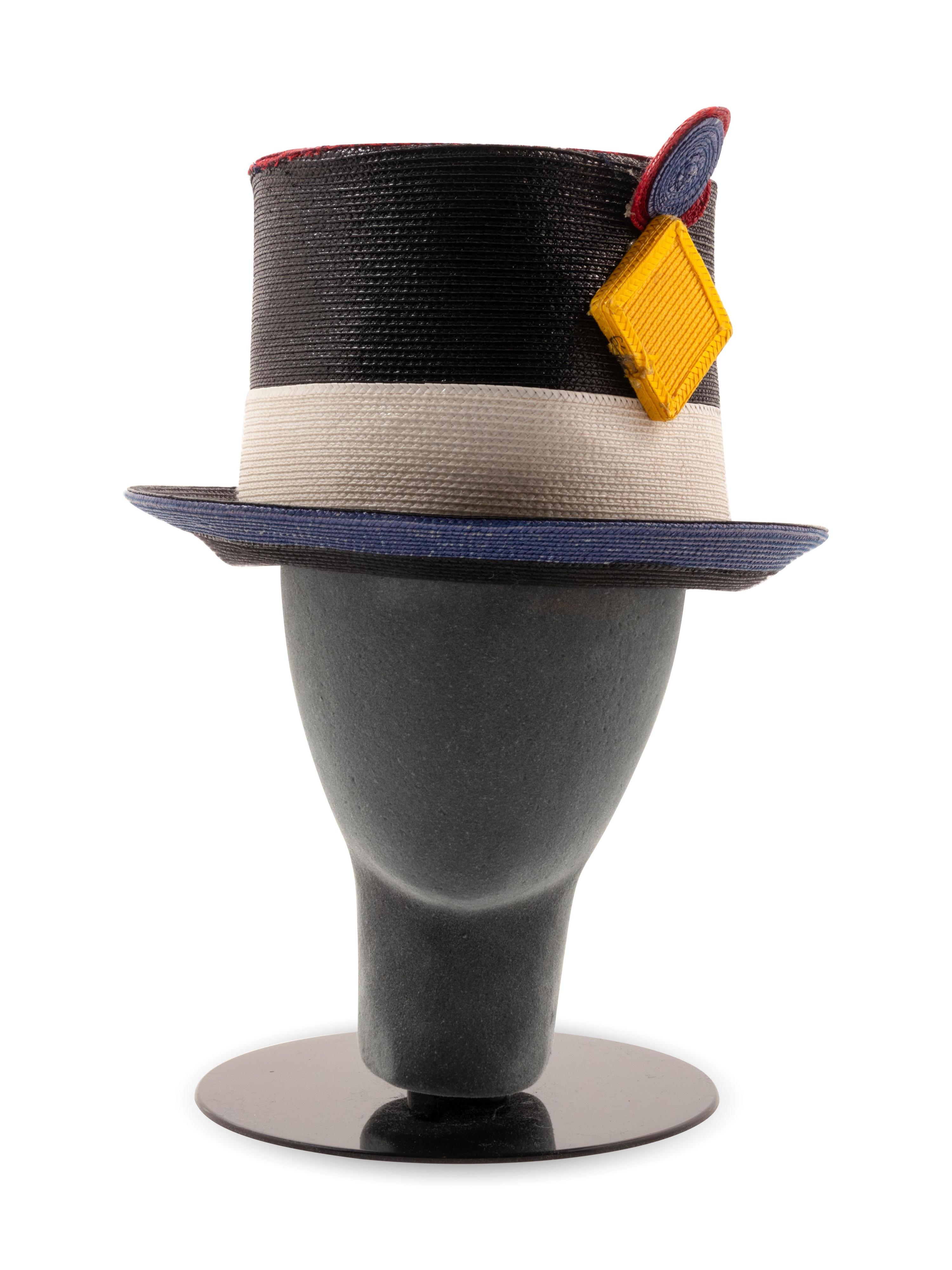 Three Kokin Straw Hats, 1980-90s