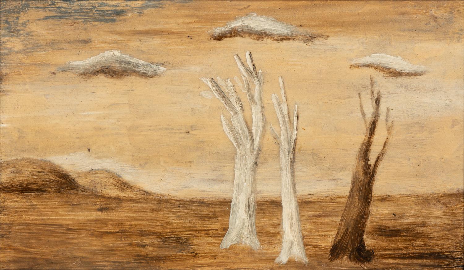 Three Trees and Three Clouds , 1938