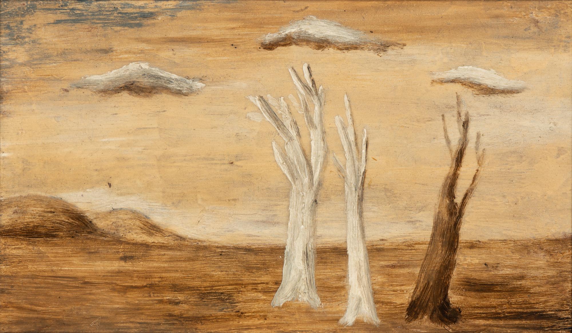 Three Trees and Three Clouds , 1938
