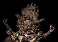 A Sino-Tibetan Gilt Bronze Figure of a Bodhisattva