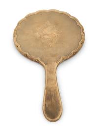 An English Silver Mounted Vanity Set