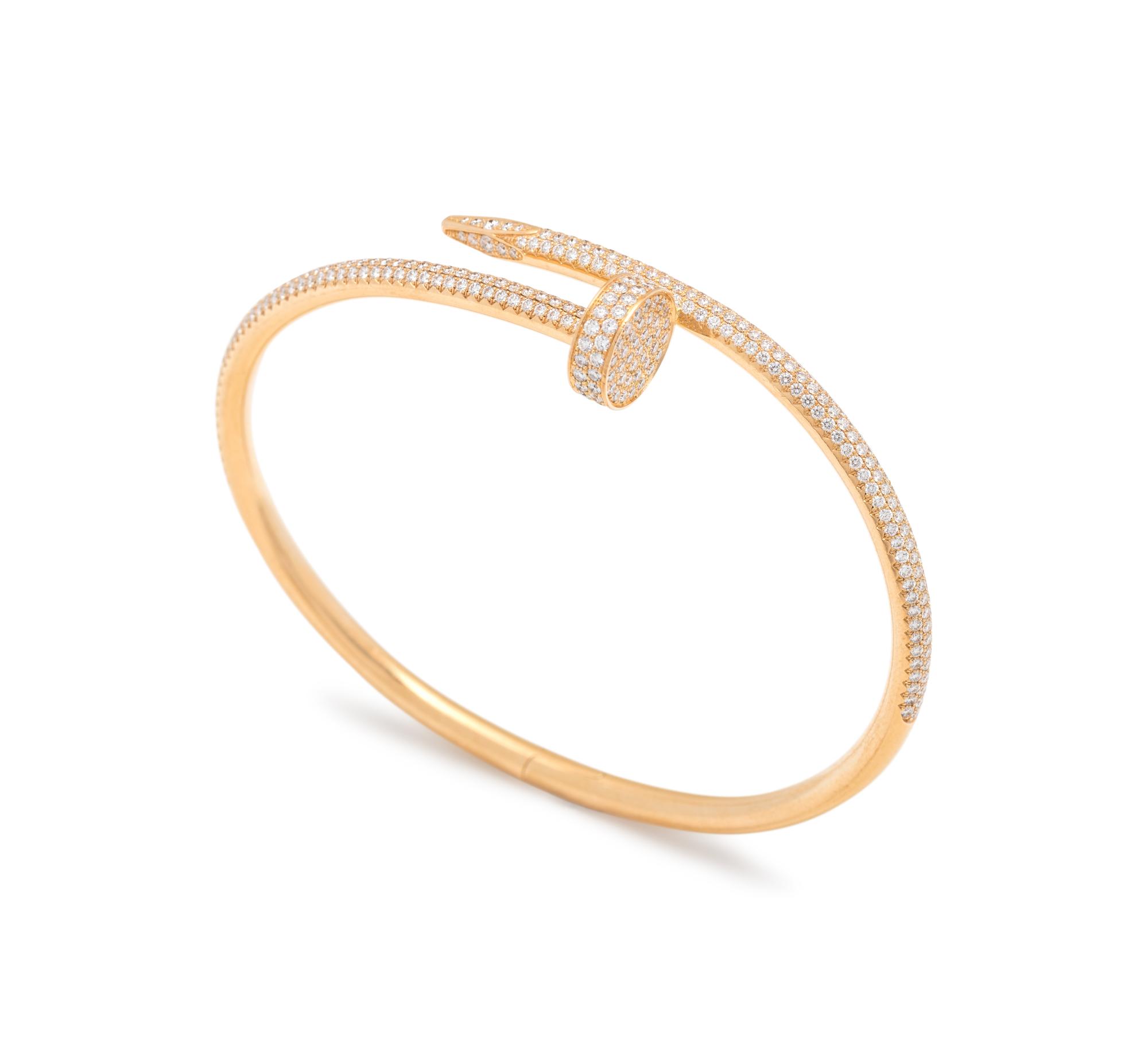 CARTIER, DIAMOND 'JUSTE UN CLOU' BRACELET