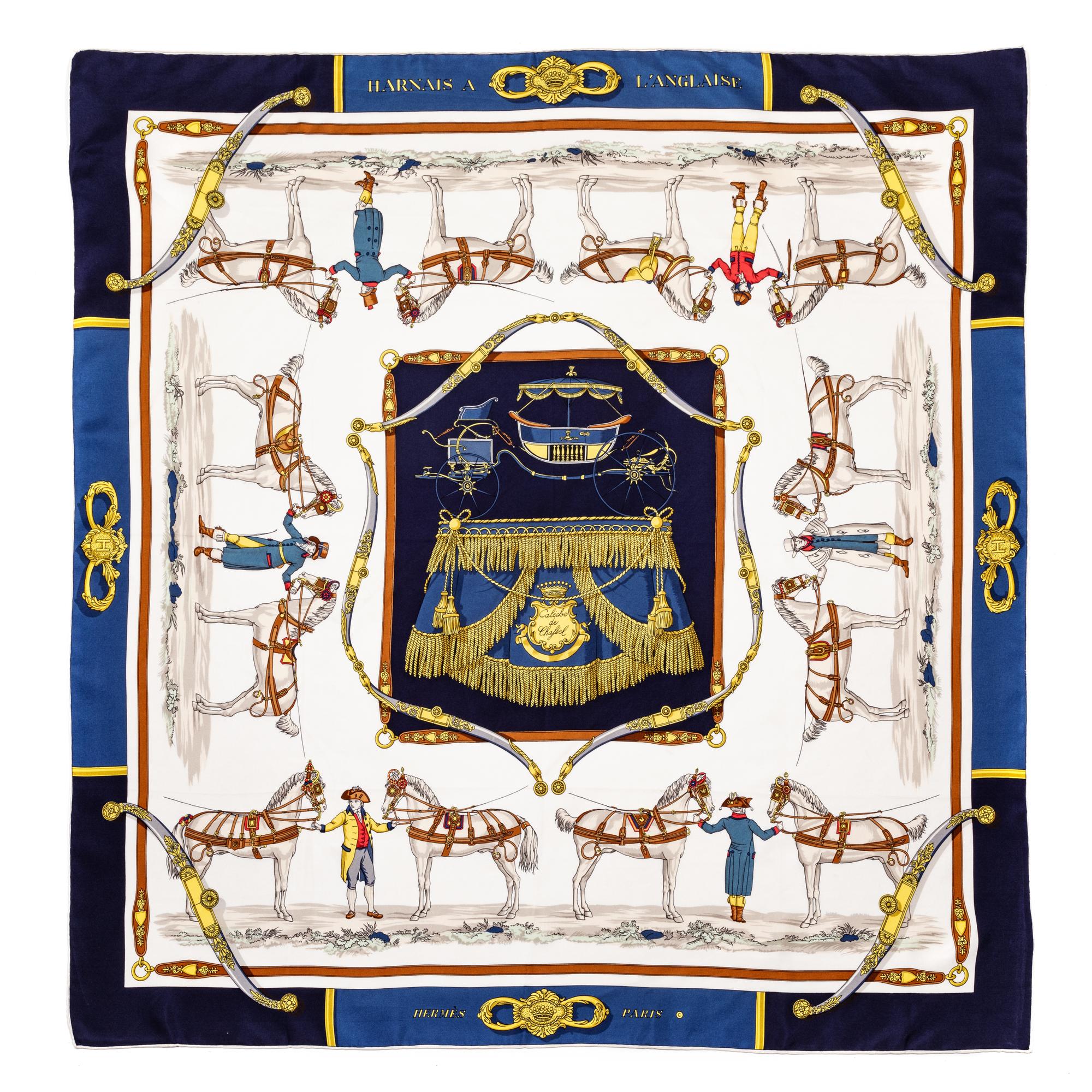 Hermès 90cm Silk Scarf