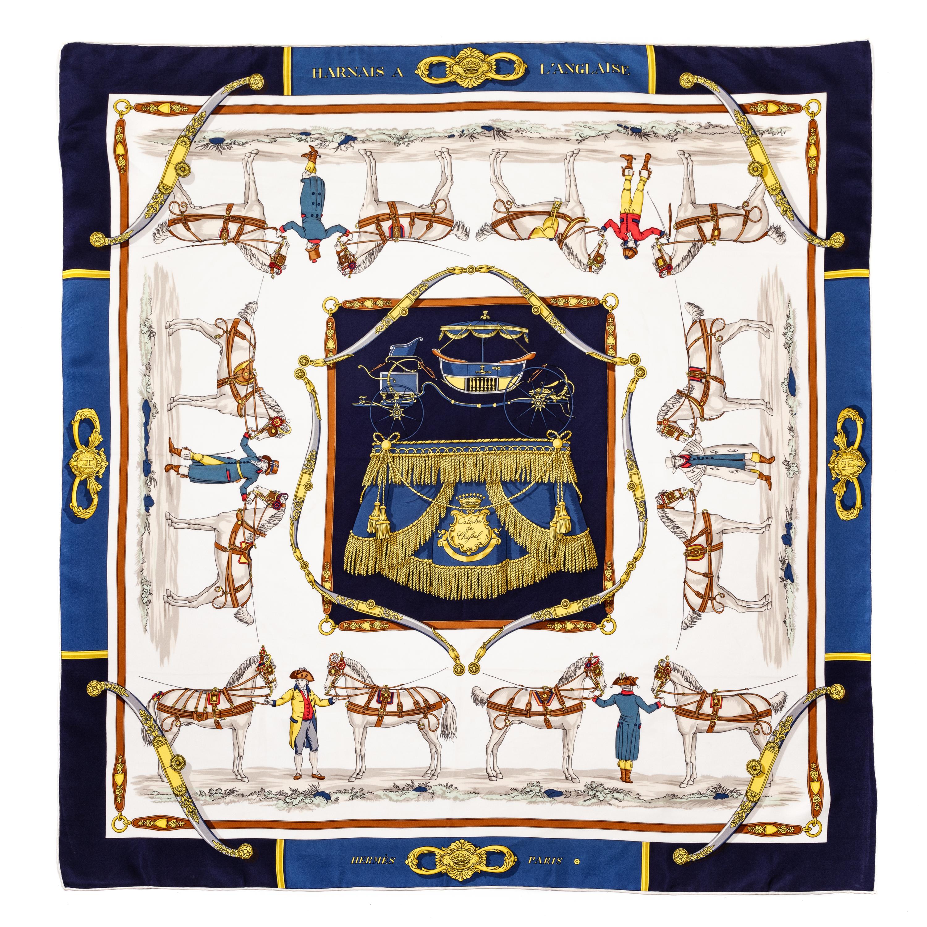 Hermès 90cm Silk Scarf