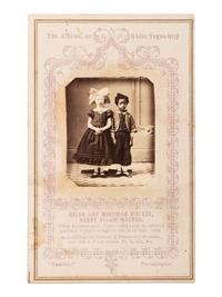 [AFRICAN AMERICANA - EARLY PHOTOGRAPHY]. The Albino, or White Negro Girl. Helen Ann Windman Walker, Henry Sedam Walker, Twin brother and sister, offspring of colored parents . St. Louis, MO: Mansfield, 1864.