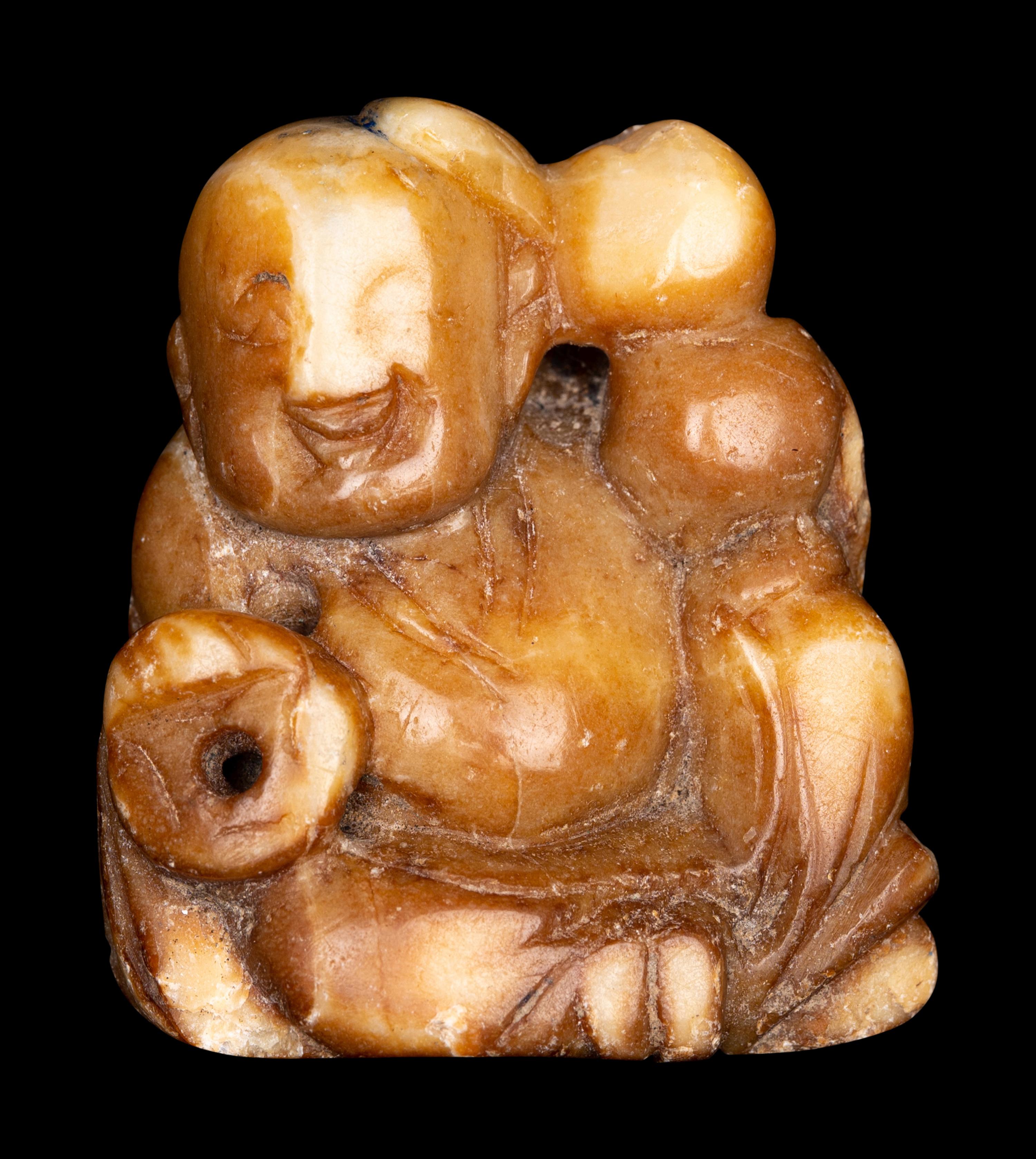 Four Chinese Hardstone Articles