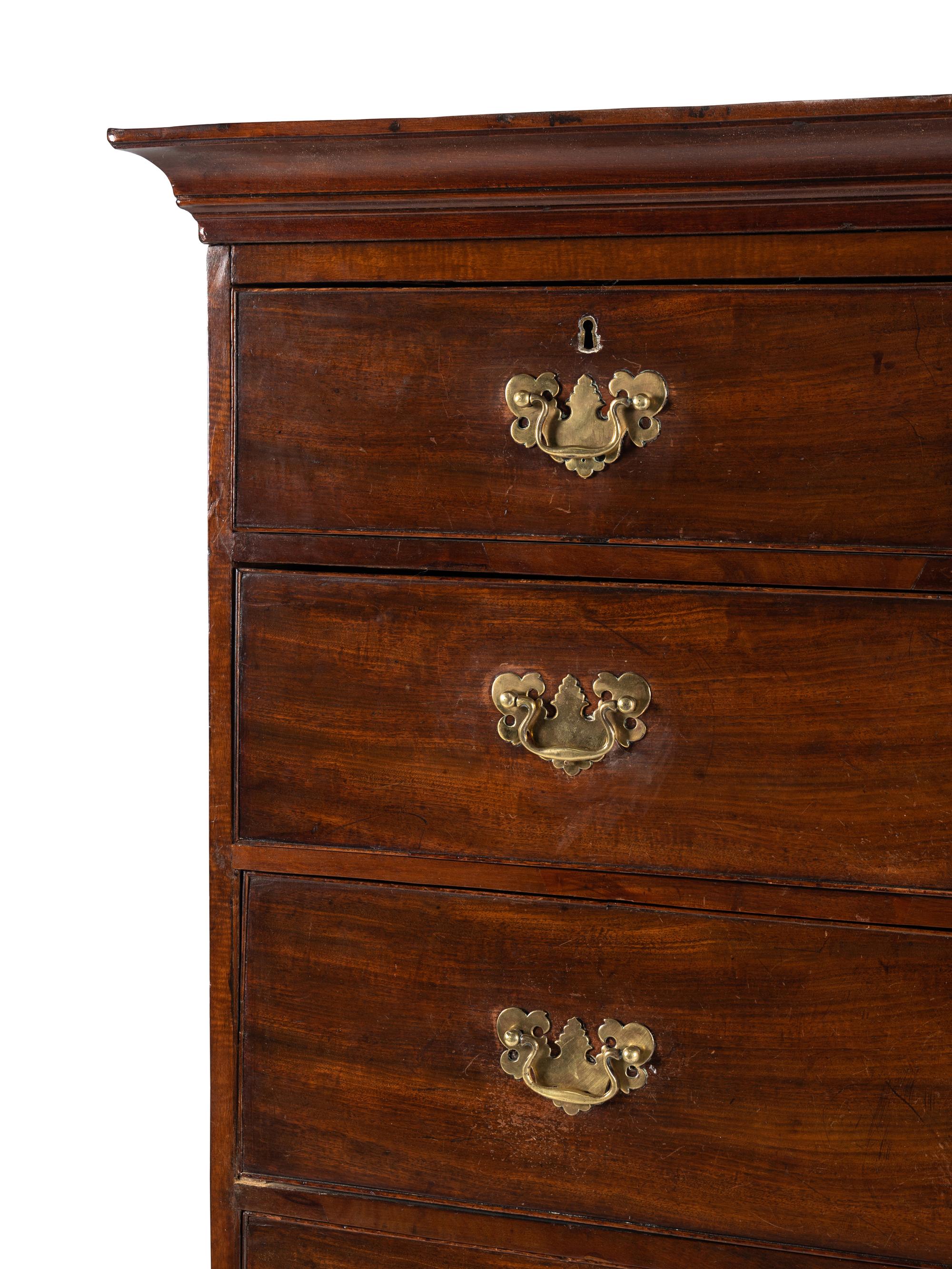 A George III Mahogany Chest-on-Chest