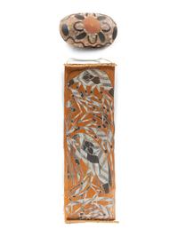 A Gunwinggu Wood Painting by Robyn Ngainmirra
