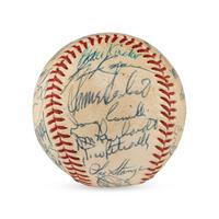 A Large Group of Assorted 1950s-2000s Boston Red Sox Team Signed Autograph Baseballs