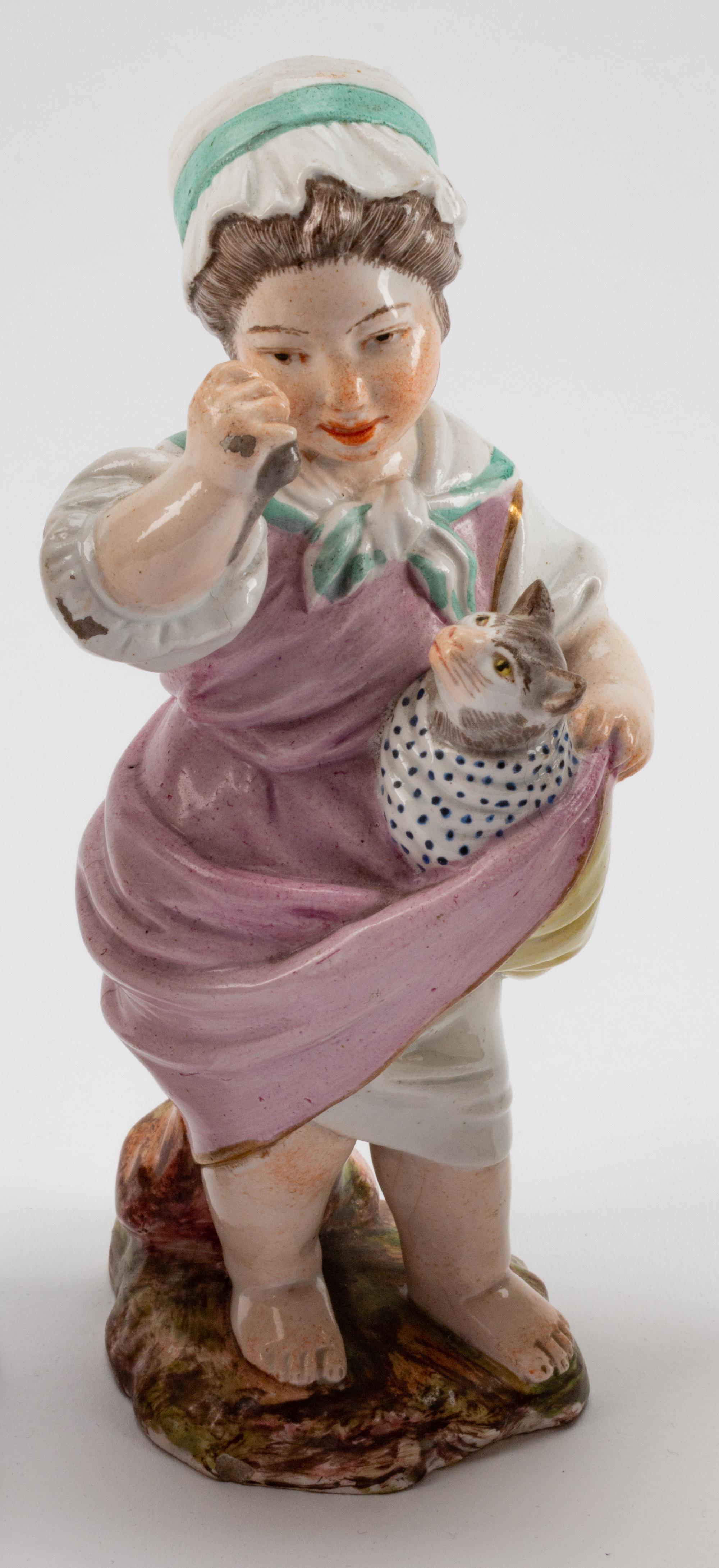 Six Continental Porcelain Figures