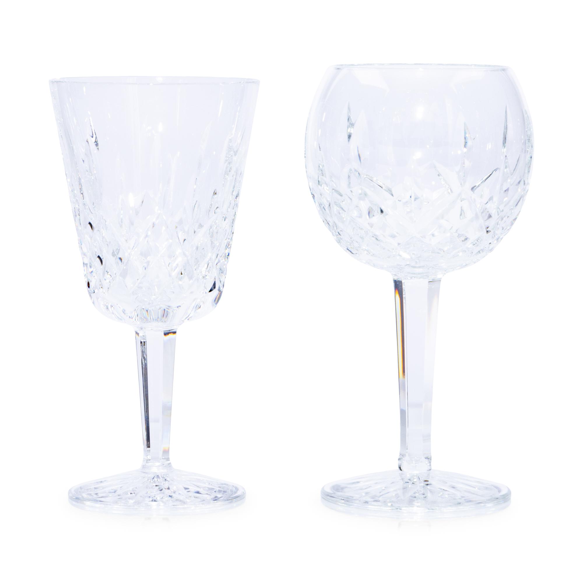 A Group of Waterford Lismore Stemware